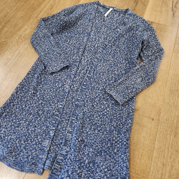 Leo & Nicole chunky knit duster cardigan small bohocore minimalist cottagecore - Picture 2 of 8